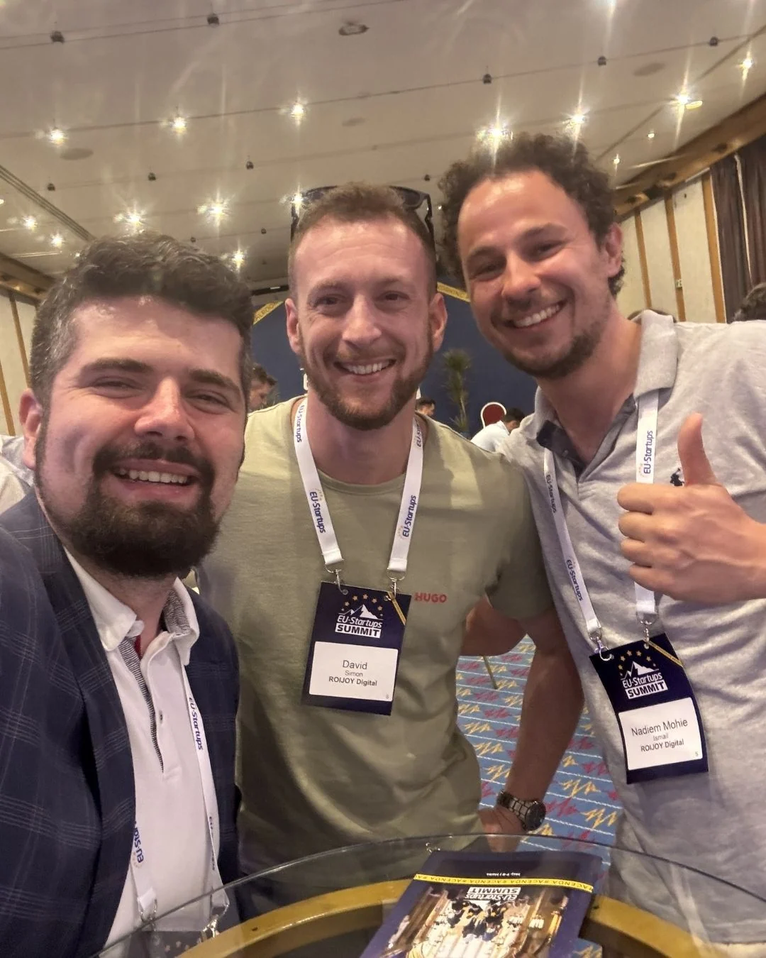 Networking with other EU-Startups Summit attendees