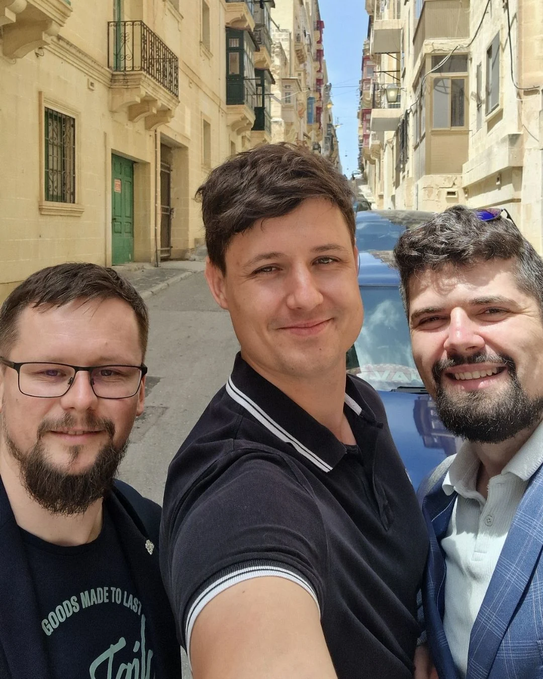 Invelogy team members exploring Malta during the summit trip