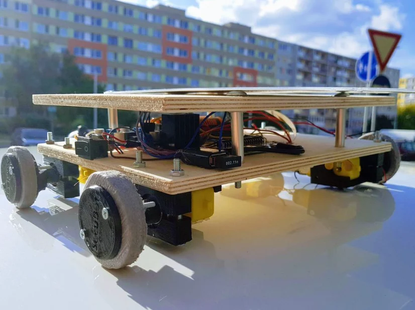 SecuBot Alpha was a hands-on testbed for movement, controls and electronics.